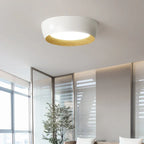 Skandynawska lampa sufitowa natynkowa metalowa