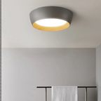 Skandynawska lampa sufitowa natynkowa metalowa