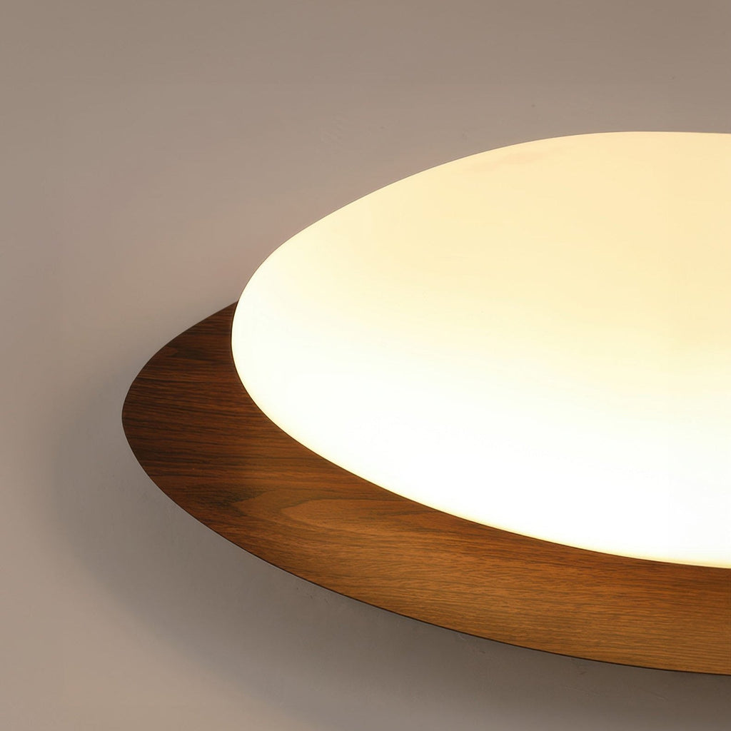 Lampa Sufitowa Drewniana Scandinavian LED