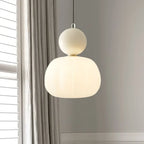 Lampa sufitowa z akrylowym kloszem i złotym wykończeniem