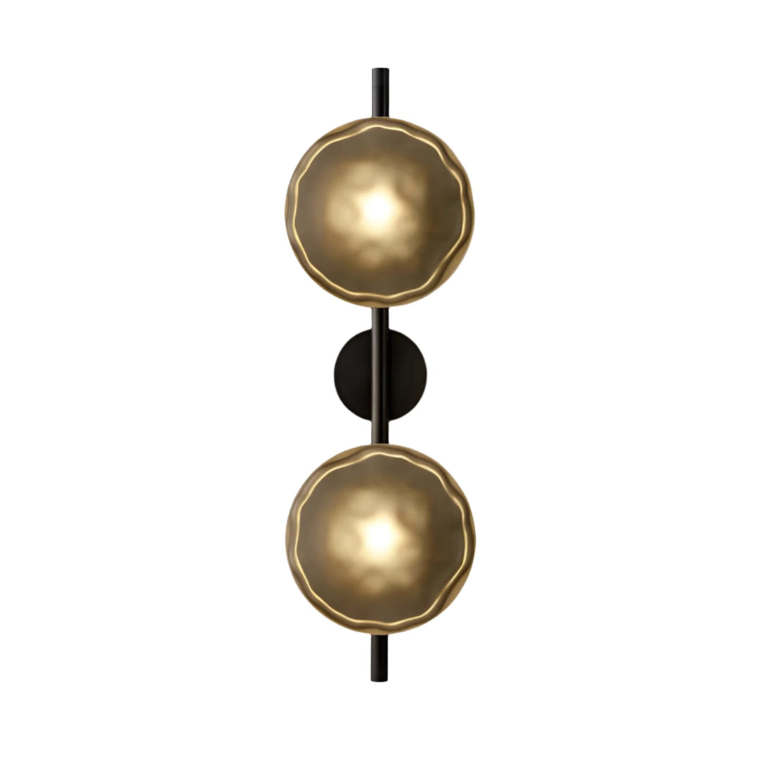 Lampa ścienna Ceto z okrągłym kloszem w stylu skandynawskim