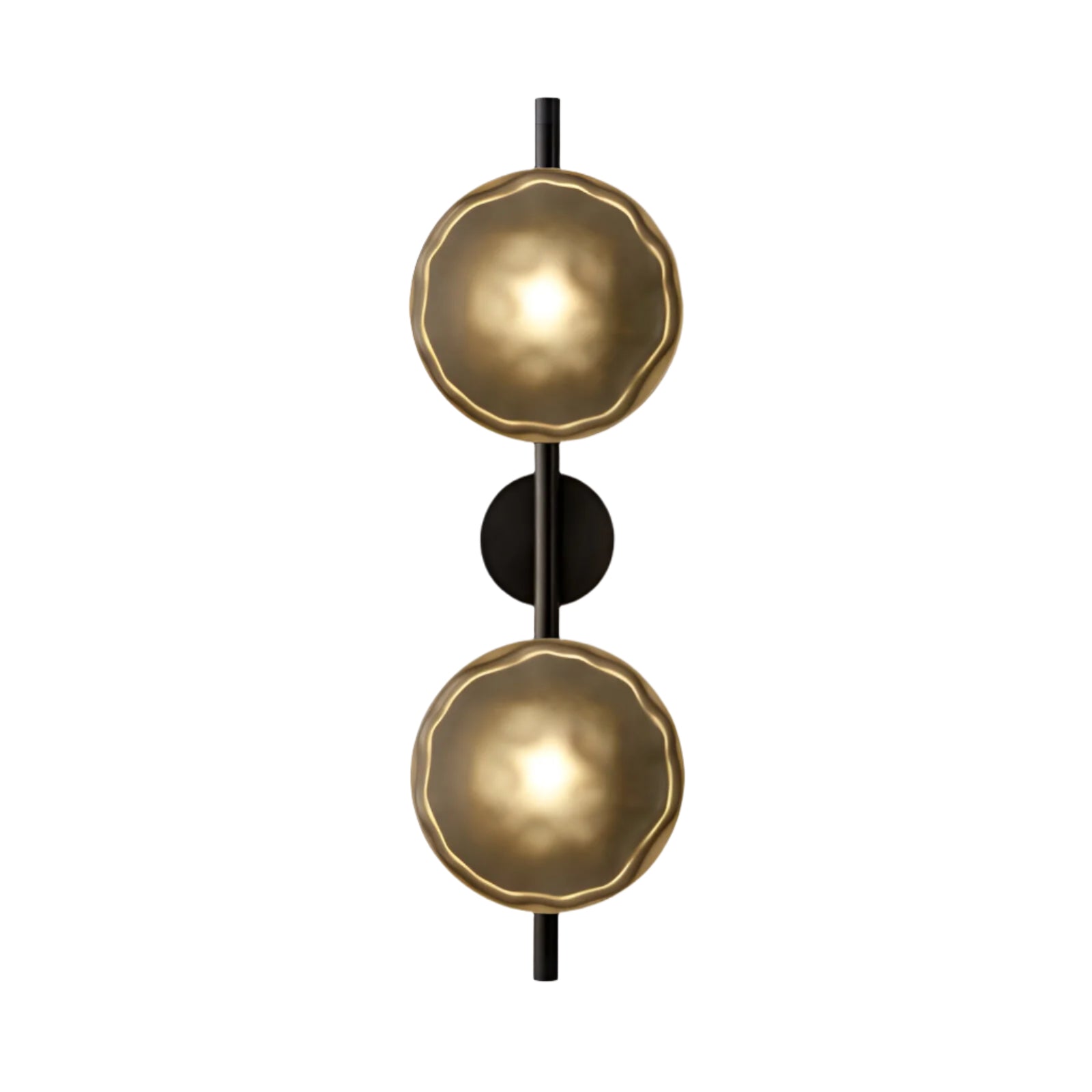 Lampa ścienna Ceto z okrągłym kloszem w stylu skandynawskim