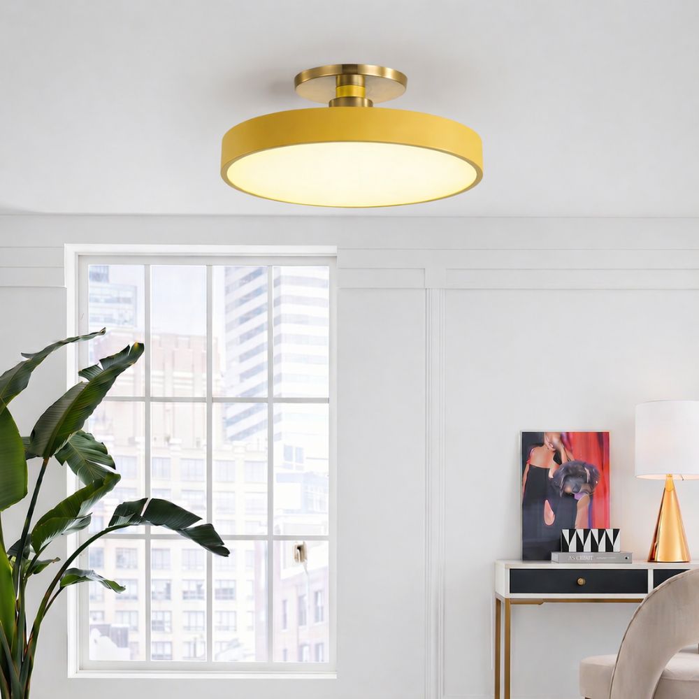 Nowoczesna lampa sufitowa – minimalistyczny design