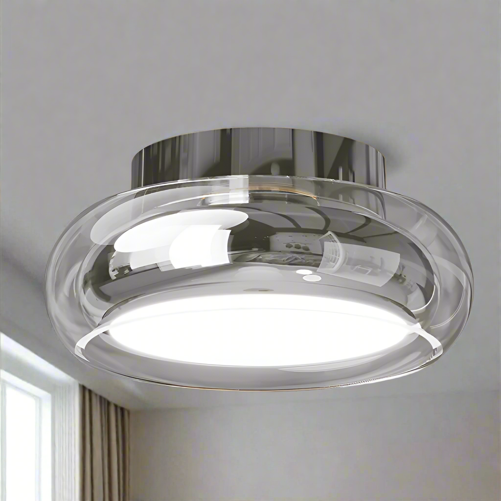Mała akrylowa lampa sufitowa LED