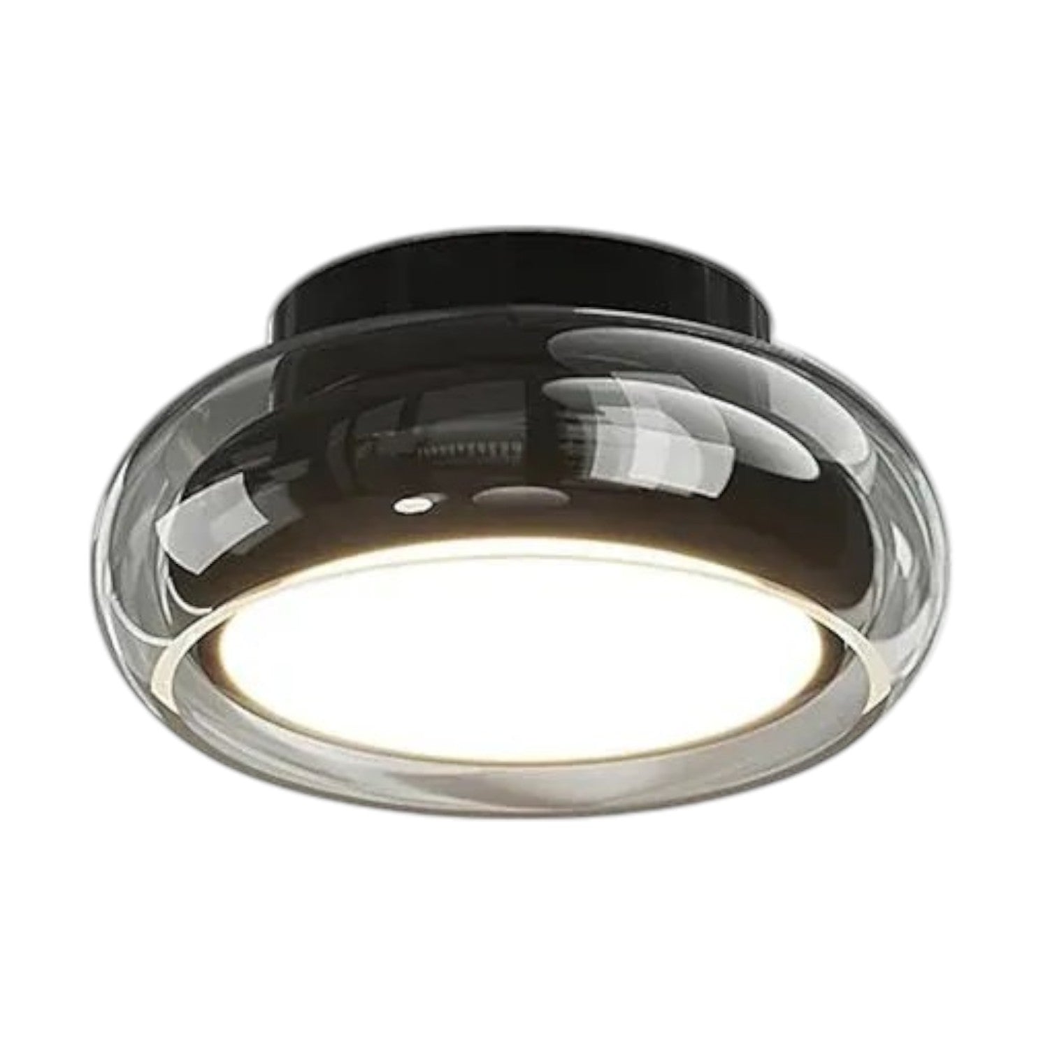 Mała akrylowa lampa sufitowa LED