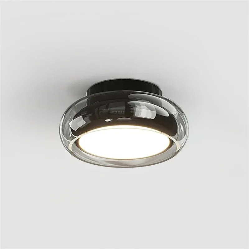 Mała akrylowa lampa sufitowa LED