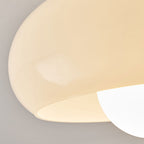 Lampa Sufitowa Vintage Biała LED