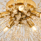 Lampa sufitowa Dandelion Crystal – nowoczesny żyrandol w stylu fajerwerków