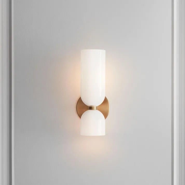 Szklana lampa ścienna LED – nowoczesne oświetlenie